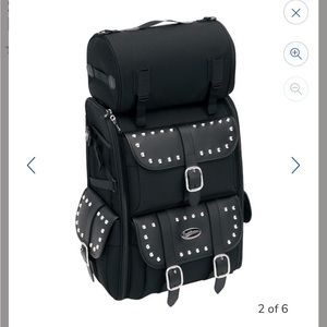 Saddlemen S3500 Deluxe Sissy Bar
Bag for Motorcycle
